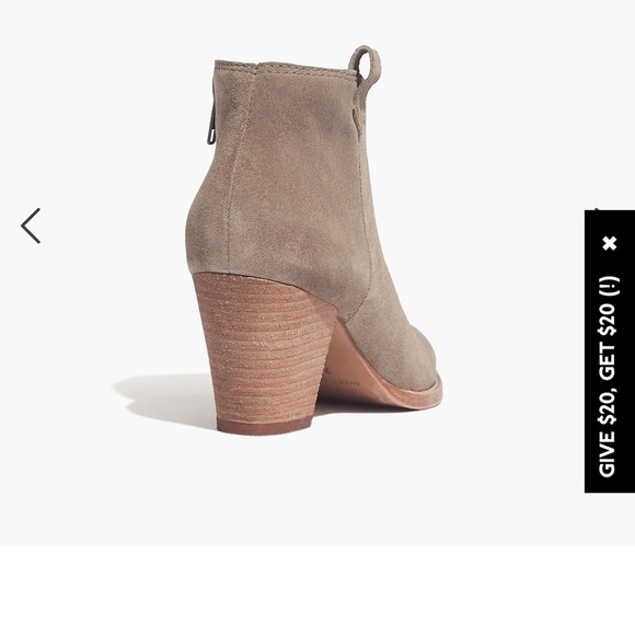 Madewell The Billie boot in suede - Picture 4 of 12